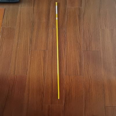 Diameter 8,5mm batang kuning FRP untuk tiang penanda reflektif yang digunakan dalam transportasi dan infrastruktur olahraga