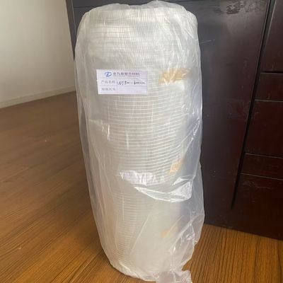 UDT Fiberglass Unidirectional Single Weft Cloth 550g/M2-600mm dalam Non-Metallic White dengan Glass Roving 1200 Tex untuk Tangki Penyimpanan