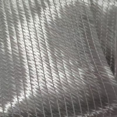 Kain Multi Aksial Fiberglass ±45° 1200g Per Meter Persegi Kinerja Baik pada Kekuatan Tarik dan Mudah Basah oleh Resin untuk Industri Perahu FRP & Tenaga Angin