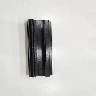 Jalur pultruded FRP, jalur pintu jendela serat kaca, jalur jendela pintu geser, profil serat kaca, hardware bangunan, permukaan bertekstur,